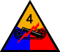 4 Armored Div. Insignia